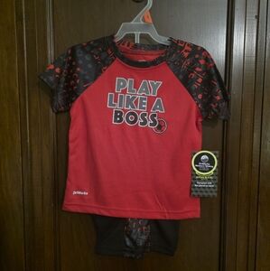 NWT Play Like A Boss 2Pc Soccor Set